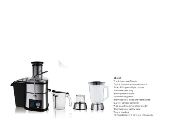 اب میوه گیری چهار کاره دیجیتال لمسی گرند مدل GR-1080 - تصویر 2
