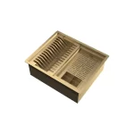 آبچکان استیل توکار مربعی 50*50 سانتی رامون کد RA55 - تصویر 3